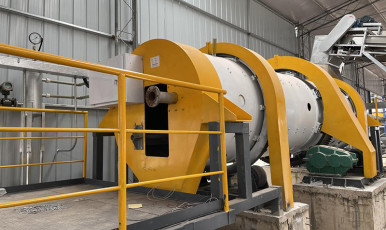 Préparation pour la construction d'une usine d'engrais organiques