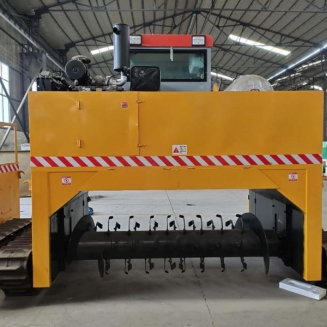 Sturdy and durable crawler type tiller