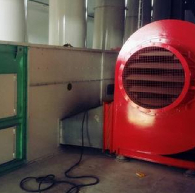 Горизонтальная сушка и охлаждающая коробка