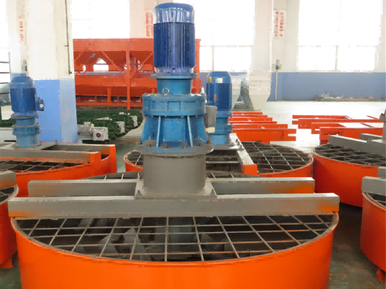 Automatic disc mixer