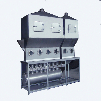 Охладитель кукурузных хлопьев с псевдоожиженным слоем