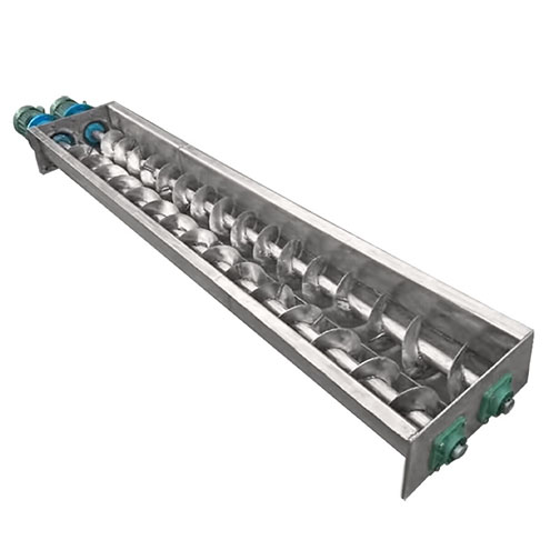Corn flake screw conveyor
