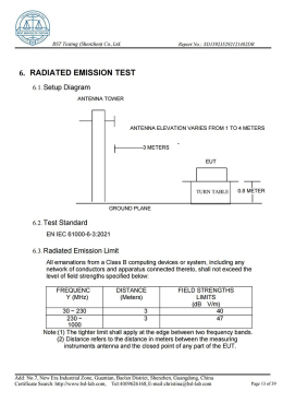 Отчет об ЭМС