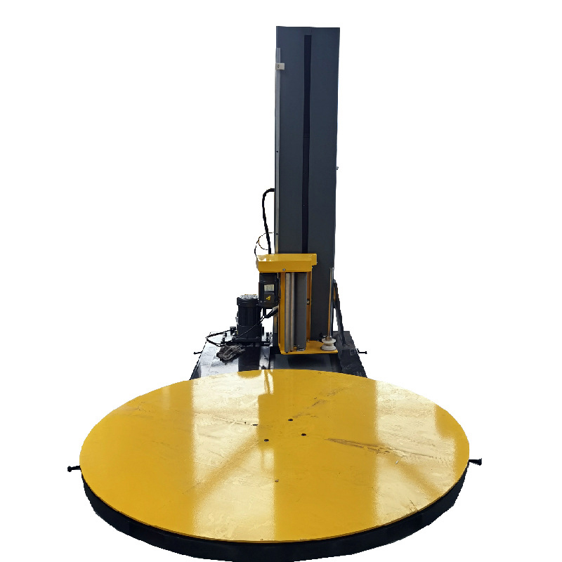 Pallet wrapping machine