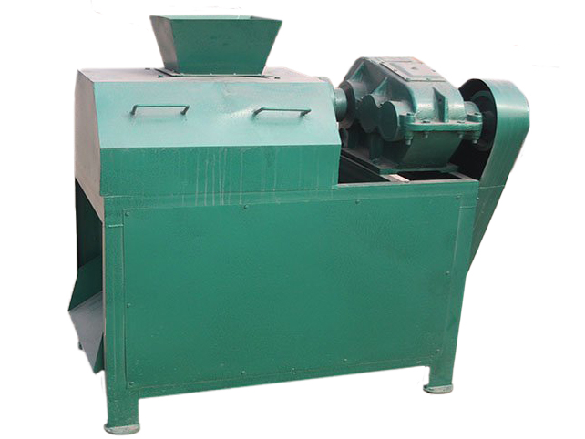 Double roller extrusion granulator