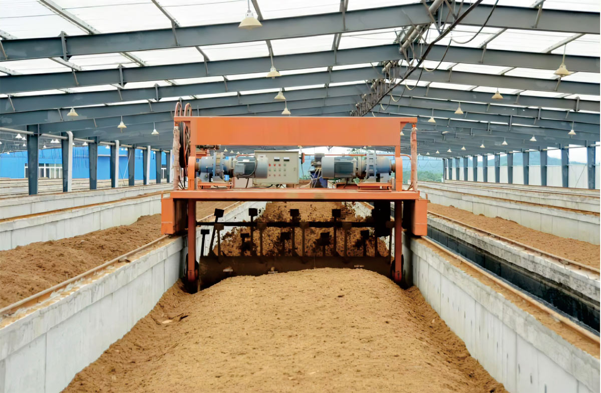 التحضير لبناء مصنع الأسمدة العضوية التحضير لبناء مصنع الأسمدة العضوية