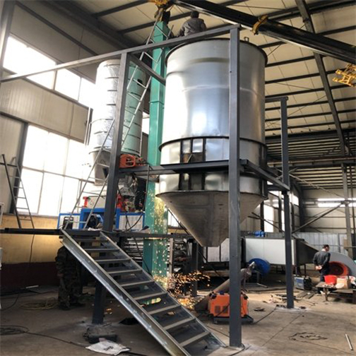 Многослойная линия сушки кукурузных хлопьев