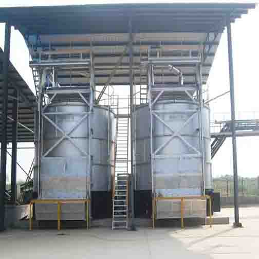 Башенный ферментационный бак для органических удобрений