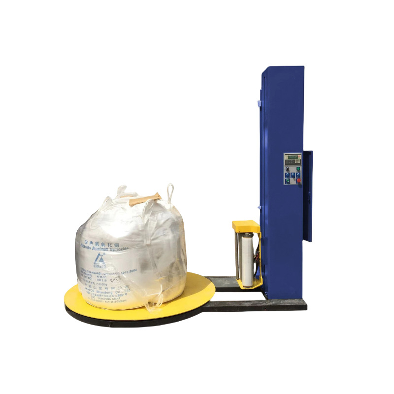 Pallet wrapping machine