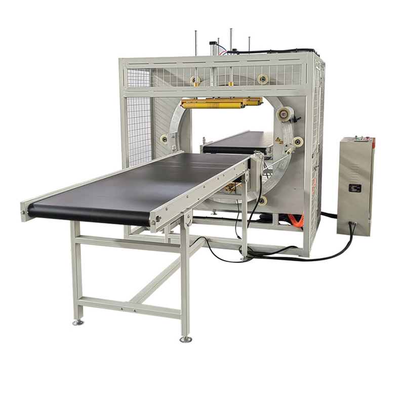 Máquina de enrolamento horizontal