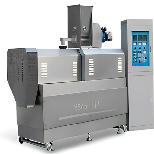 Extrusora de vapor de flocos de milho