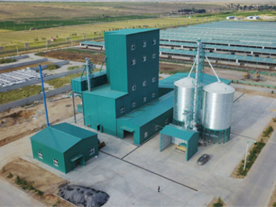 Equipamento de produção de fábrica de ração