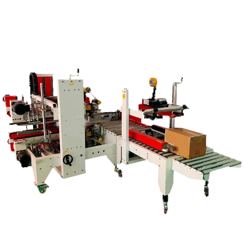 Máquina seladora automática de caixas de papelão