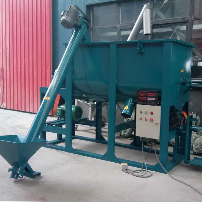 Computer measurement dry powder blender