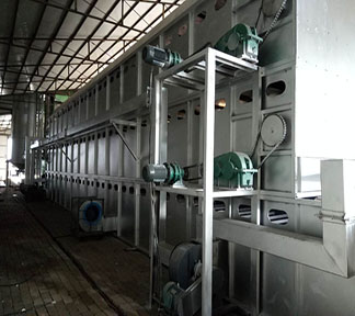 Tam otomatik mısır pul kurutma makinesi