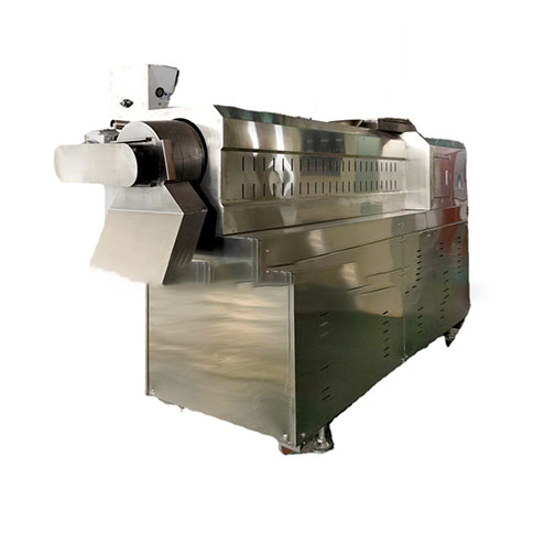 Corn flake twin screw extruder
