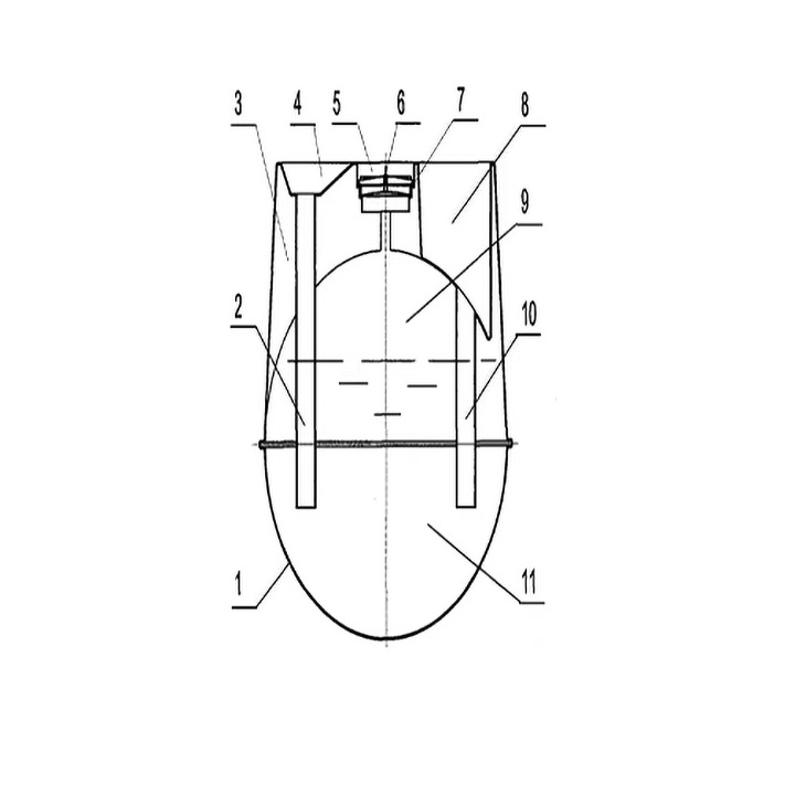 Гидравлический биогазовый реактор для кукурузных хлопьев