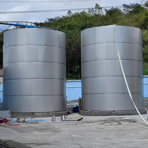 Tanque de remojo vertical de copos de maíz