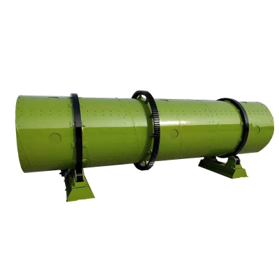 High efficiency drum granulator