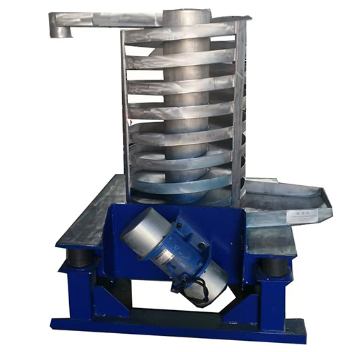 Corn flake vibrating cooler