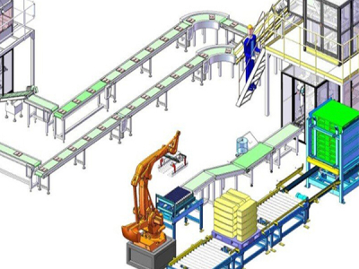 Линия паллетирования удобрений