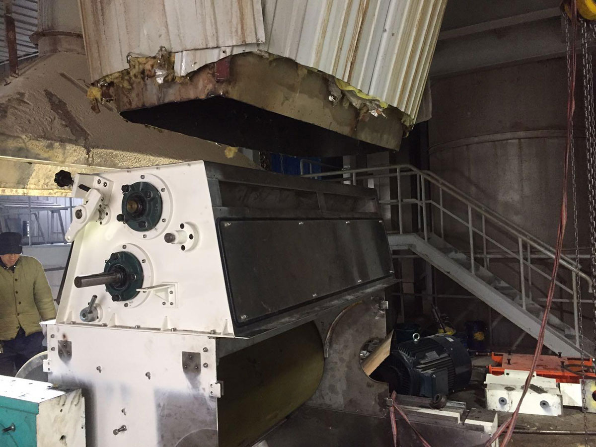 Transformación del proyecto de prensado de maíz a vapor agrícola de Hebei Hengtai