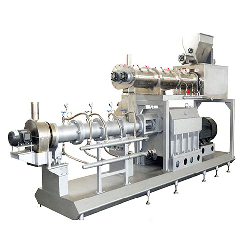 Corn flake twin screw extruder
