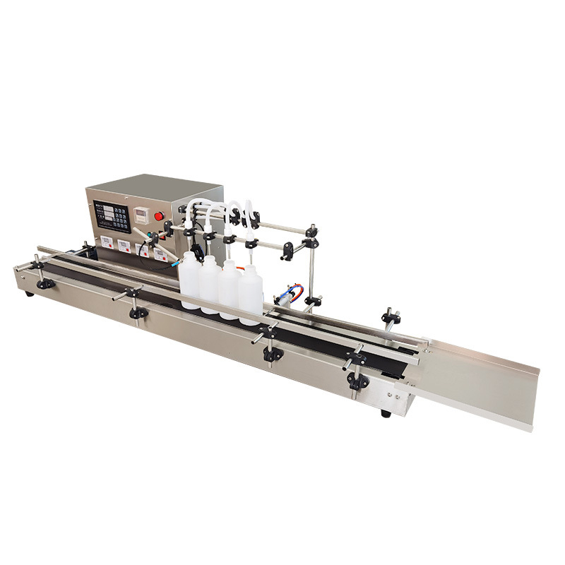 Automatic induction line filling machine