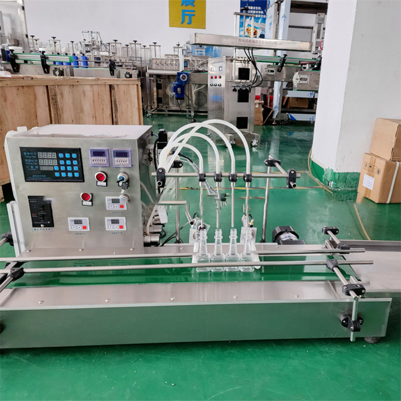 Automatic induction line filling machine