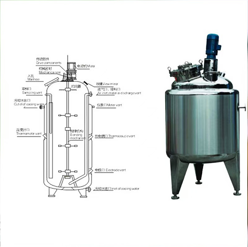 Башенный ферментационный бак для органических удобрений