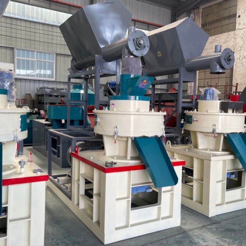 Biomassapelletmachine