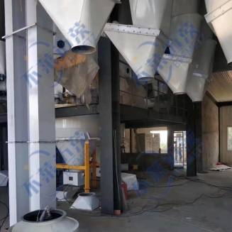 خط إنتاج أعلاف كبير