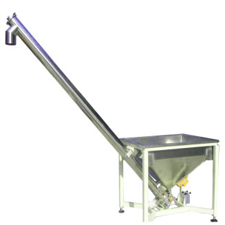 Screw feeding machine