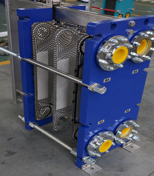 Пластинчатый охладитель кукурузных хлопьев