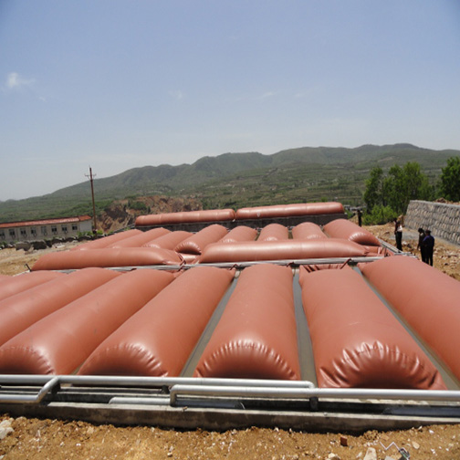 Биогазовый реактор с плавающей крышкой для кукурузных хлопьев