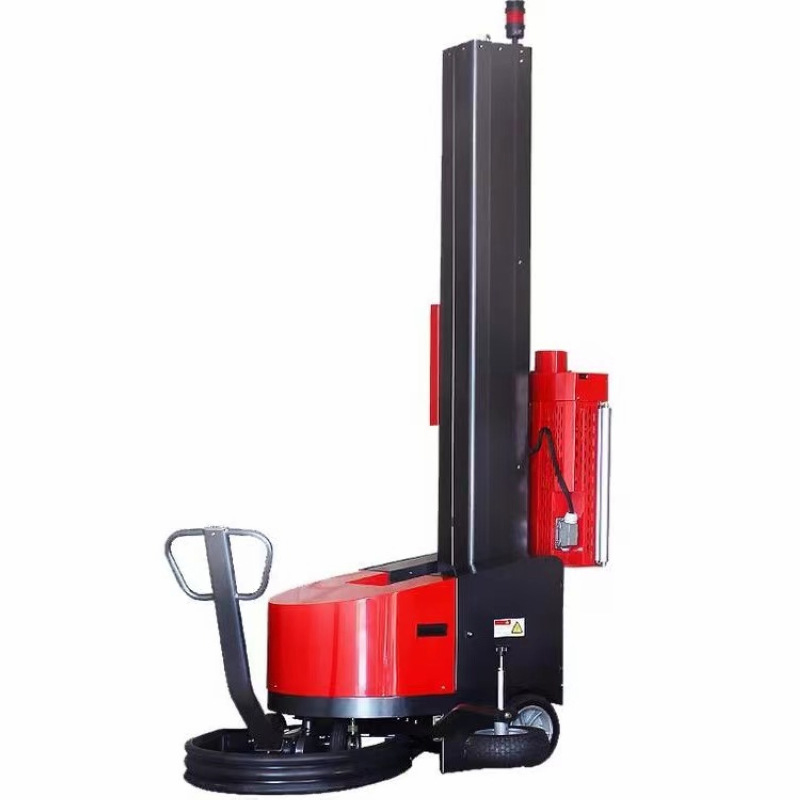 Self-propelled wrapping machine