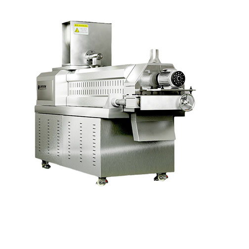 Corn flake twin screw extruder