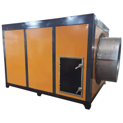 Fornalha de ar quente com secagem automática