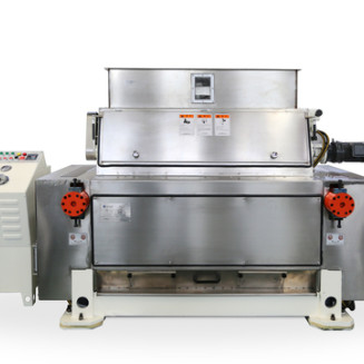 Steam corn flakes making machine