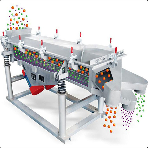 Линейный вибрационный экран кукурузы