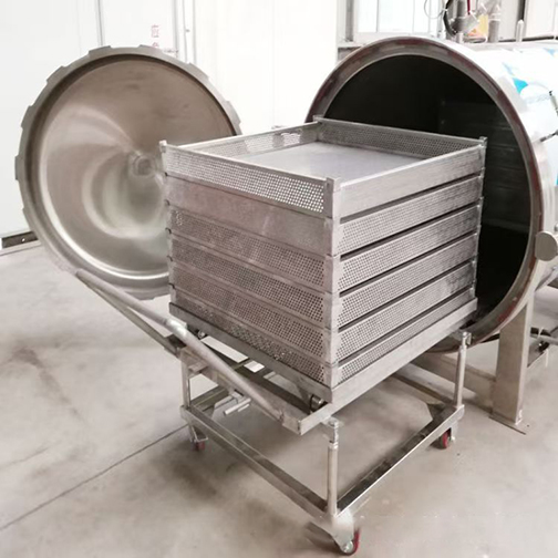 Газовая кастрюля для приготовления кукурузных хлопьев