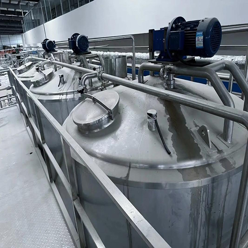 Резервуар для замачивания кукурузных хлопьев постоянной температуры