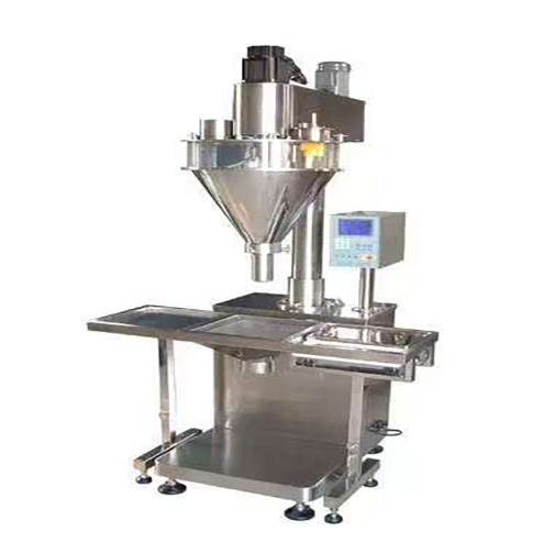 Corn flake metering and packaging machine