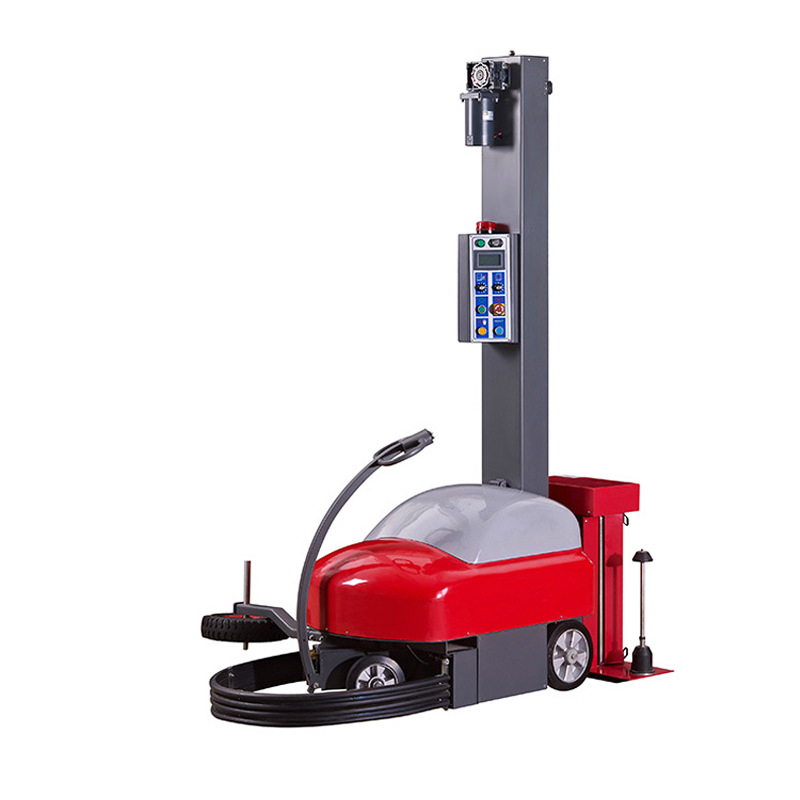 Self-propelled wrapping machine