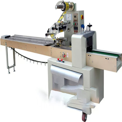 Горизонтальная упаковочная машина для кукурузных хлопьев