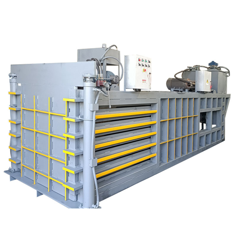 Horizontale hydraulische verpakkingsmachine