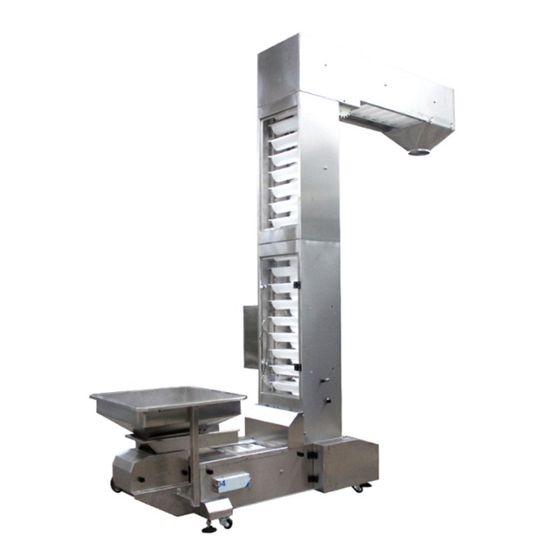 Hopper lifting machine