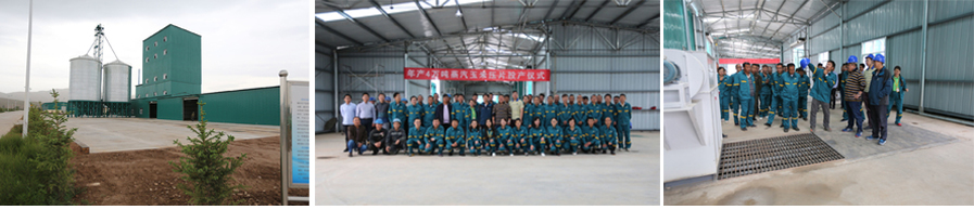 Linha de produção integrada de rações da Haiyuan China Resources