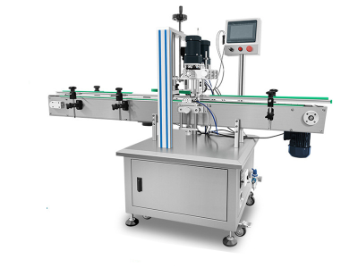 Máquina seladora de tampas de garrafa