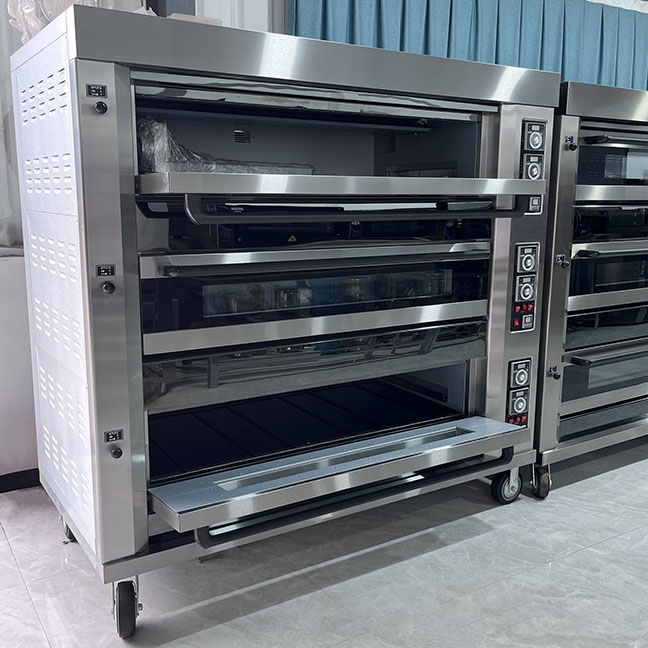 Corn flakes far infrared multi-layer oven